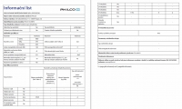 Lednice Philco PCD 3132 ENFX informační list new